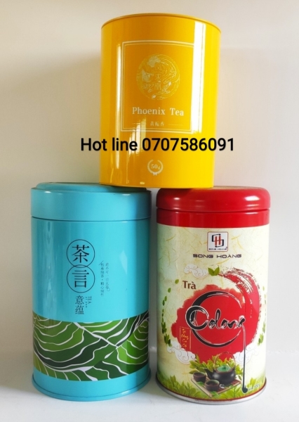 Hộp trà - cafe - Bao Bì Kim Loại Thịnh Lợi - Công Ty TNHH In ấn Chế Tạo Hộp Sắt Thịnh Lợi (Việt Nam)